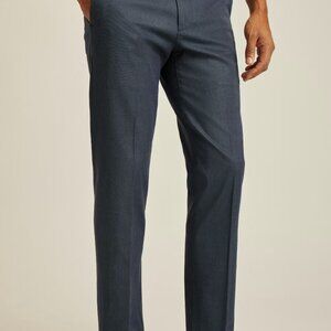 Bonobos Stretch Weekday Warrior Monday Blue Slim Fit Dress Pants 34/34 NEW